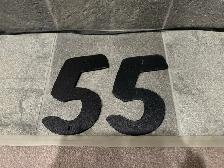Bold and Beautiful Custom House Number - Photo 7