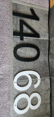 Bold and Beautiful Custom House Number - Photo 10