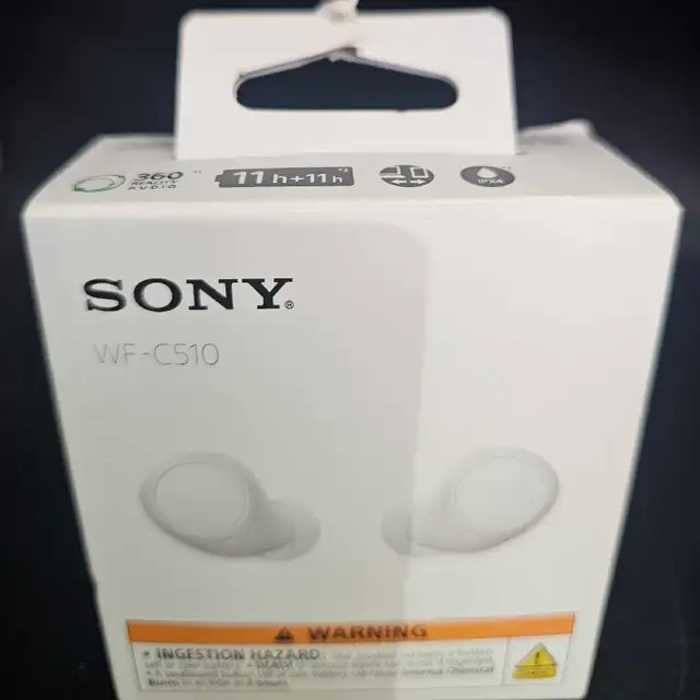 SONY HEADPHONES  WF C510 NEW