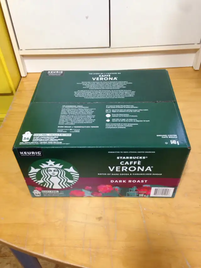 Café Starbucks - 54 godets (55,00$)