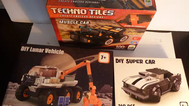 3 DIY Building Toy Sets