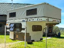 Four Wheel Pop-Top Truck Camper
