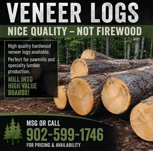 Veneer logs