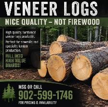 Veneer logs