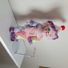 POUPÉENEUVE PORCELAINE GIFTCRAFT DE TAIWAN 10'HAUT CHAISE $10.00 - Photo 3