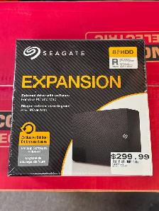 Seagate Expansion Desktop 8TB USB 3.0 External Hard Drive - NEW