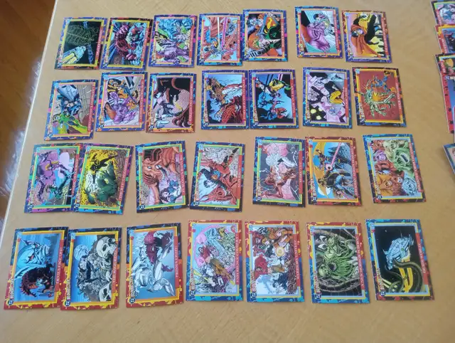 Carte Sky Box 1993 Blood Lines DC 62 cartes 050926-945