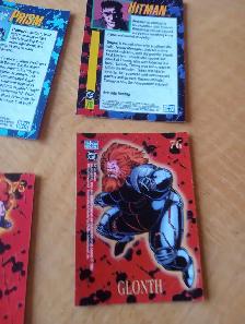Carte Sky Box 1993 Blood Lines DC 62 cartes 050926-945 - Photo 4