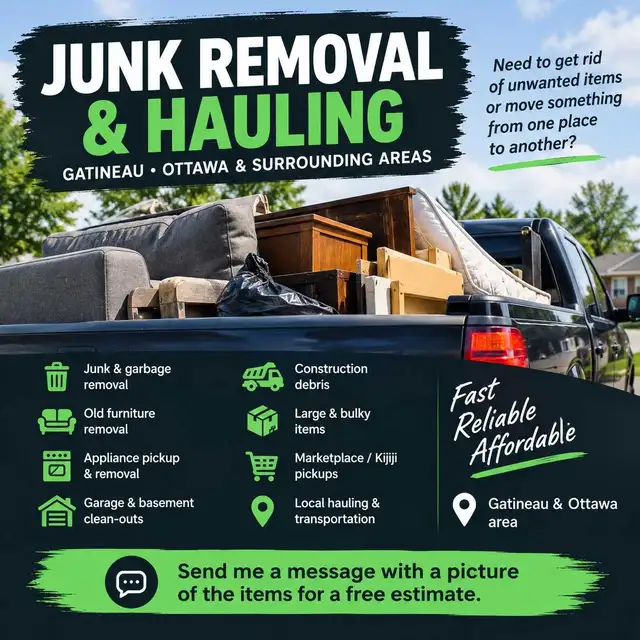 JUNK REMOVAL & HAULING