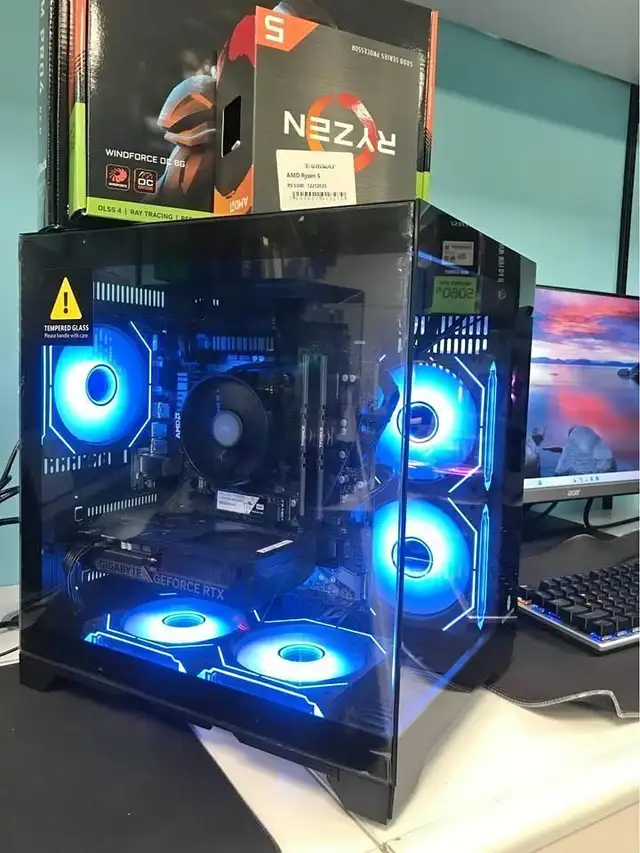 BRAND NEW GAMING PC AMD Ryzen 5 5500 ,16G, 1TB SSD RTX 5060