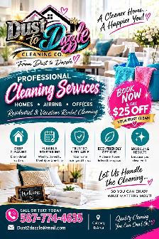 ✨ A CLEAN HOME IS A HAPPY HOME! ✨Are you too busy to keep