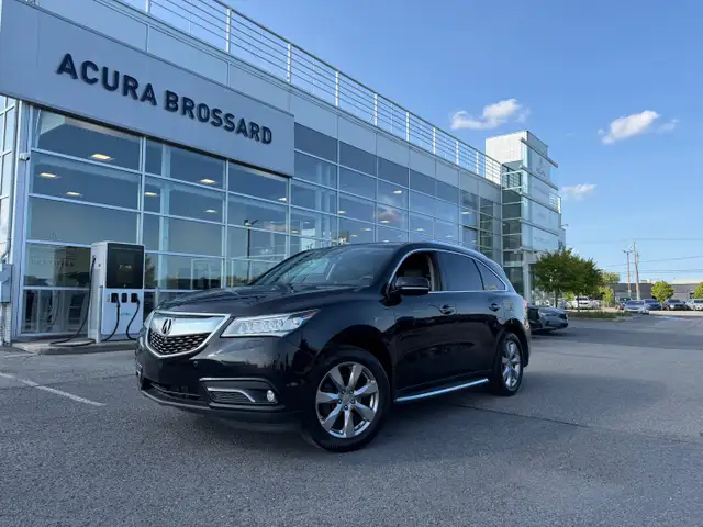 2016 Acura MDX Elite SH-AWD Cuir noir Navi Volant chauffant Toit