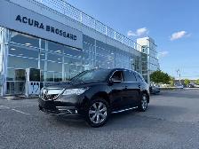 2016 Acura MDX Elite SH-AWD Cuir noir Navi Volant chauffant Toit