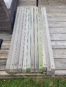 2x2x42' pressure treated balusters
