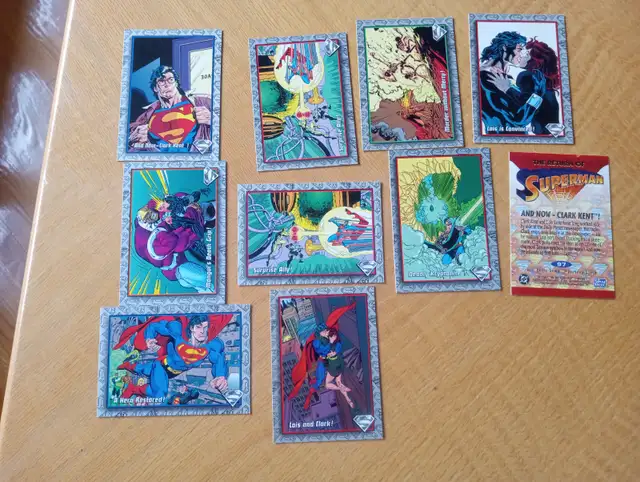 Carte Superman Sky Box 1993 DC 10 cartes (050926-137)