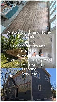 Custom Builds and Renovations