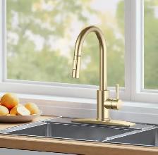 Brand New Gold Pull Out Kitchen Faucet For Sale - Photo 4