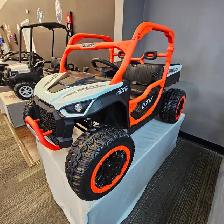 Kids Farmer Buggy. 24V, 4X4, Rubber Wheels, Electric Dump Bed - Photo 4
