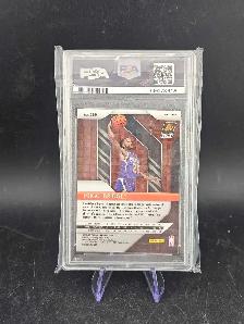 Mikal Bridges 2018 Panini Prizm Red/White/Blue PSA 10 Graded - Photo 2