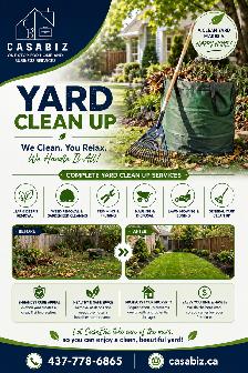 Landscaping/clean up