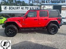2020 Jeep Wrangler Unlimited Sahara with 2 LEVELLING KIT/NAVIGAT