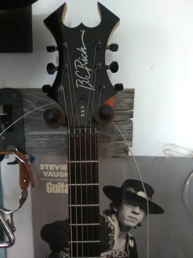 B C Rich KKV .Flying Vee guitar.  . And More .