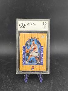 Steve Nash 1997 Upper Deck Hardwood Prospects Beckett Graded 10