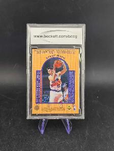 Steve Nash 1997 Upper Deck Hardwood Prospects Beckett Graded 10 - Photo 2