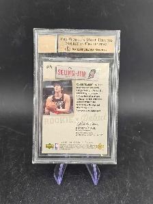 Ha Seung-Jin 2005 Upperdeck Debut Ink Beckett Graded 9.5 - Photo 2