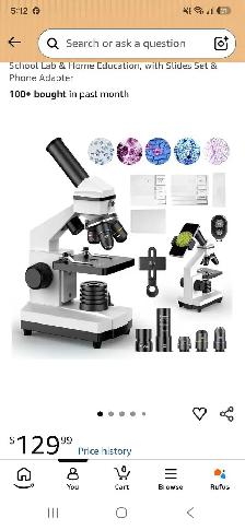 microscope adult/étudiant NEUF - Photo 7