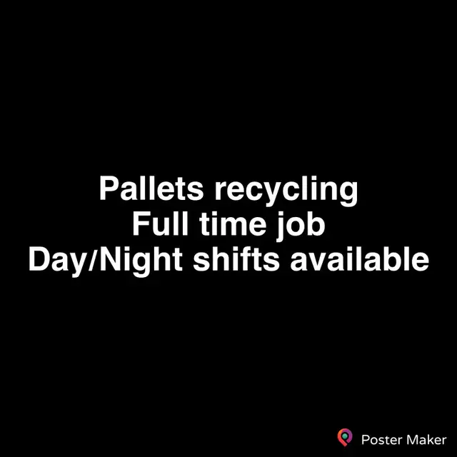 Pallet recycling/Manufacturing