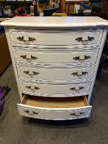White Wooden Dresser - Photo 6