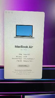 Macbook Air M1 2020 13 Inch Neuf 256Go - Photo 2