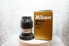 Nikon Nikkor 135mm F3.5 Full-Frame Classic Lens Good Condition
