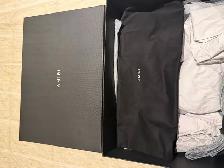 AMIRI Skel Top Hi — Grey/White — Size 46 / US 13 — Brand New - Photo 2
