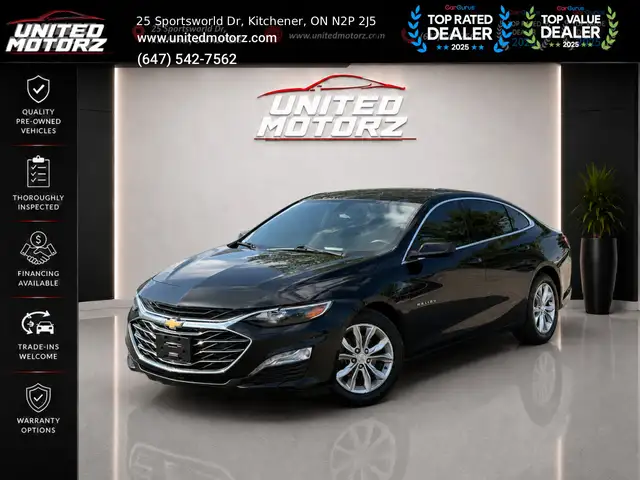 2019 Chevrolet Malibu LT w/1LT 4dr Sdn AUTO FWD 1.5L 4cyl~SAFETY
