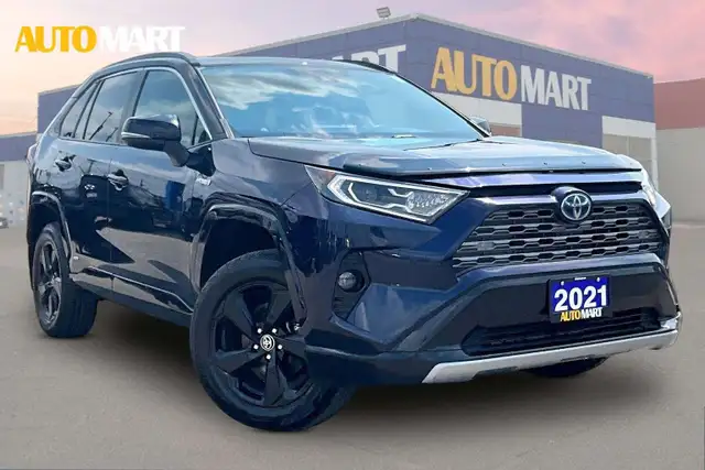2021 Toyota RAV4 AWD | LEATHER | SUNROOF | TOUCHSCREEN |