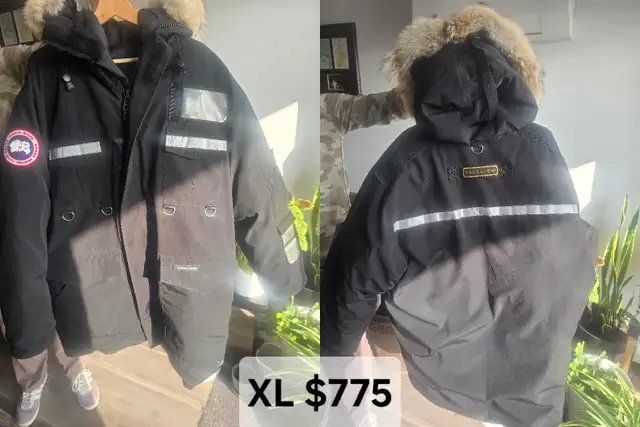 Canada Goose Expedition Parka - Black, Coyote Fur Hood