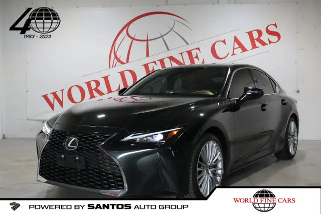 2024 Lexus IS 300 AWD | LUXURY | CARAMEL LEATHER | 19' F SPORT W