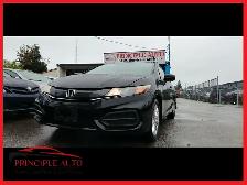 2015 Honda Civic COUPE EX (Manual) 95KM CERTIFIED-WARRANTY