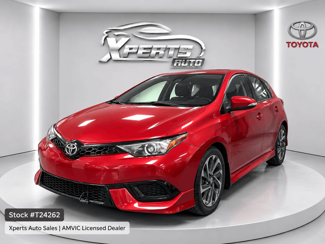 2017 Toyota COROLLA iM 4dr HB Man
