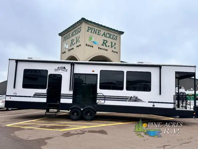 2025 Forest River RV Cedar Creek Cottage 40CFD Front Patio & Lof