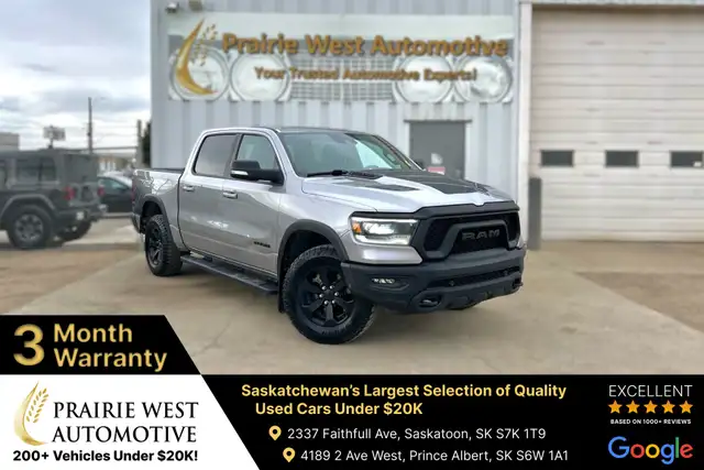 2022 Ram 1500 Rebel Crew Cab 5.7L V8 | Command start | Reverse C