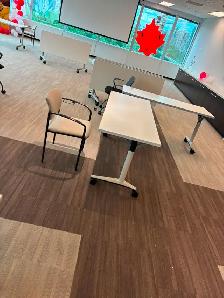 Steelcase Flip-Top Training Table – 60" x 24" | $300/Each - Photo 5