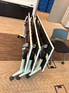 Steelcase Flip-Top Training Table – 60" x 24" | $300/Each - Photo 6