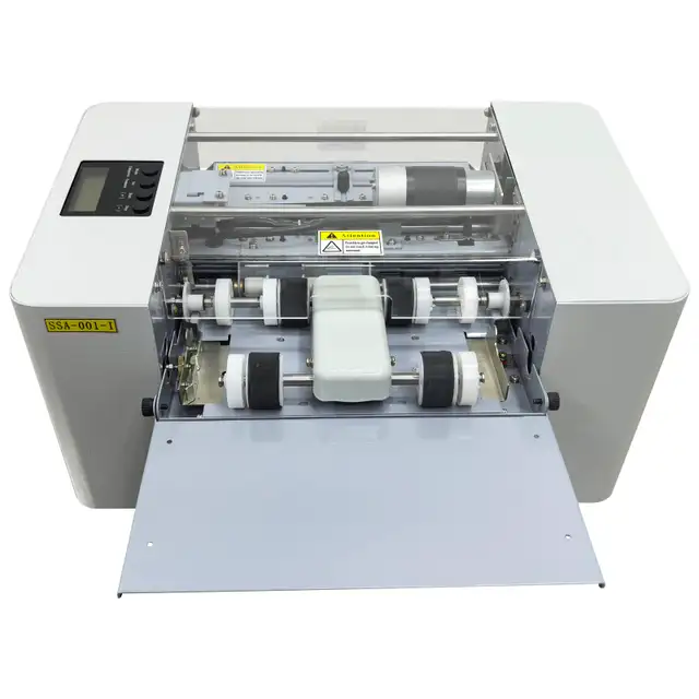 110V A4 Fully Automatic Business Card Cutting Machine 026054