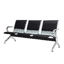 3 Seats Steel Waiting Chair Waiting Room 170050