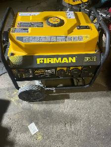 firman generator like new