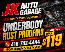 CAR RUSTPROOFING | DRIP-LESS | UNDERCOATING | WINTER PROTECTION