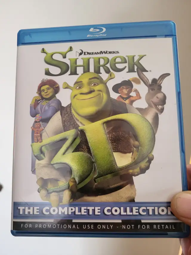 Shrek 3D Blu Ray Collection